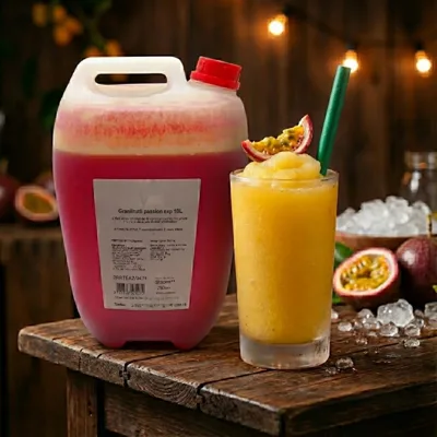 Bidon de sirop granita (10L) — Fruit de la passion