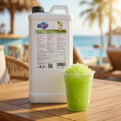Bidon de sirop granita (5L) — Mojito