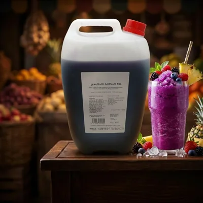 Bidon de sirop granita (10L) — Tutti frutti
