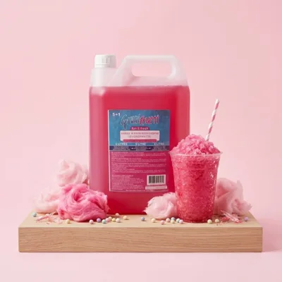 Bidon de sirop granita (5L) — Barbe à papa