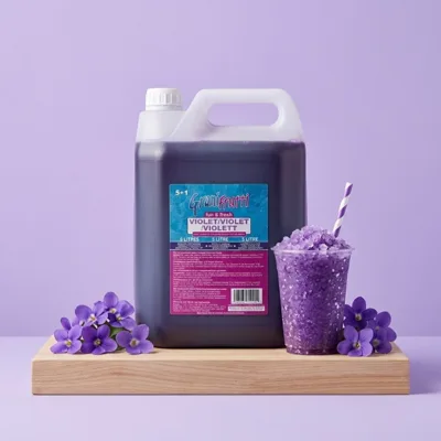 Bidon de sirop granita (5L) — Violette