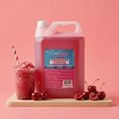 Bidon de sirop granita (5L) — Cerise
