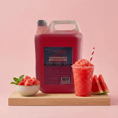Bidon de sirop granita (5L) — Pastèque