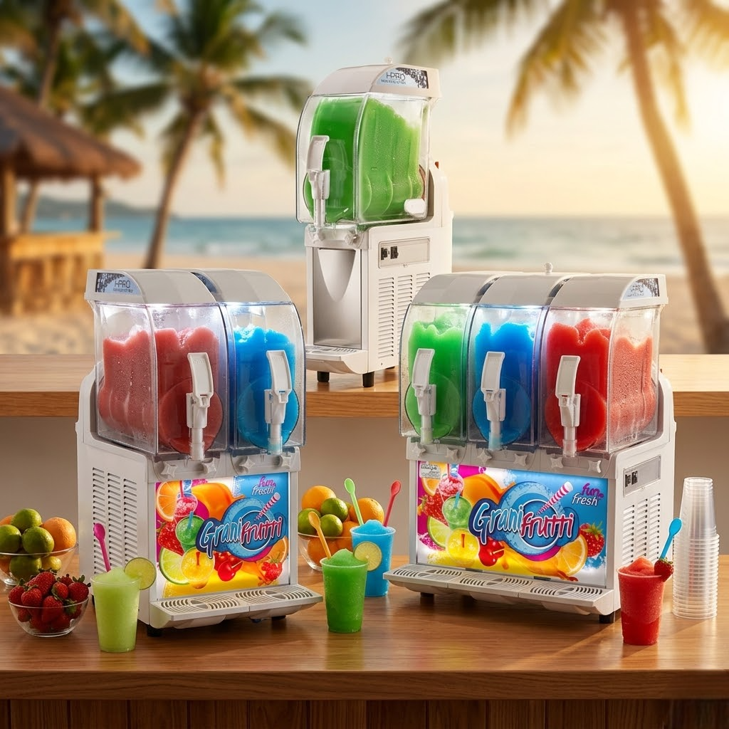 Machines granita et soft ice
